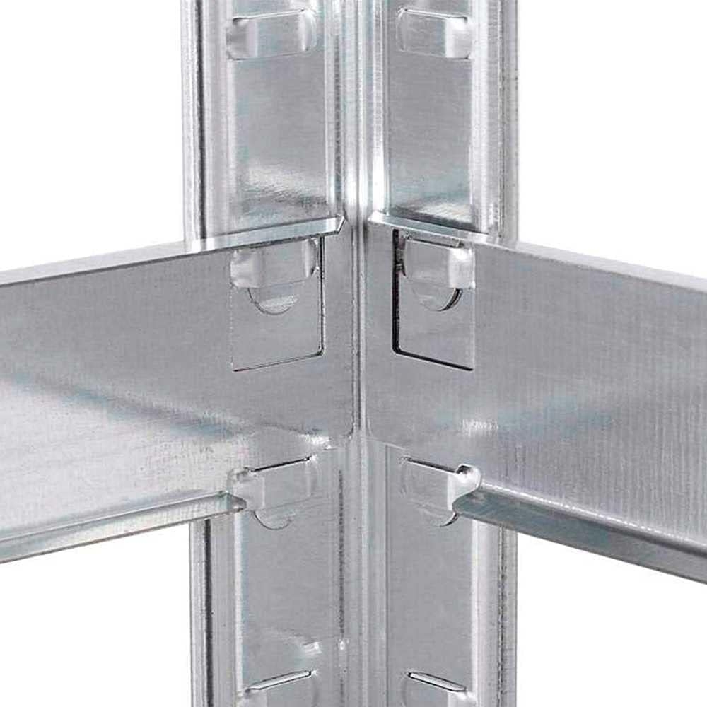 4x Uds. Estanterias Metálicas 5 Baldas 180x90x40 cm (Devoluciones AMZ) - Imagen 4