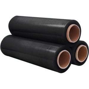 Film Transparente o Negro para Embalar de 50 cm x 200m