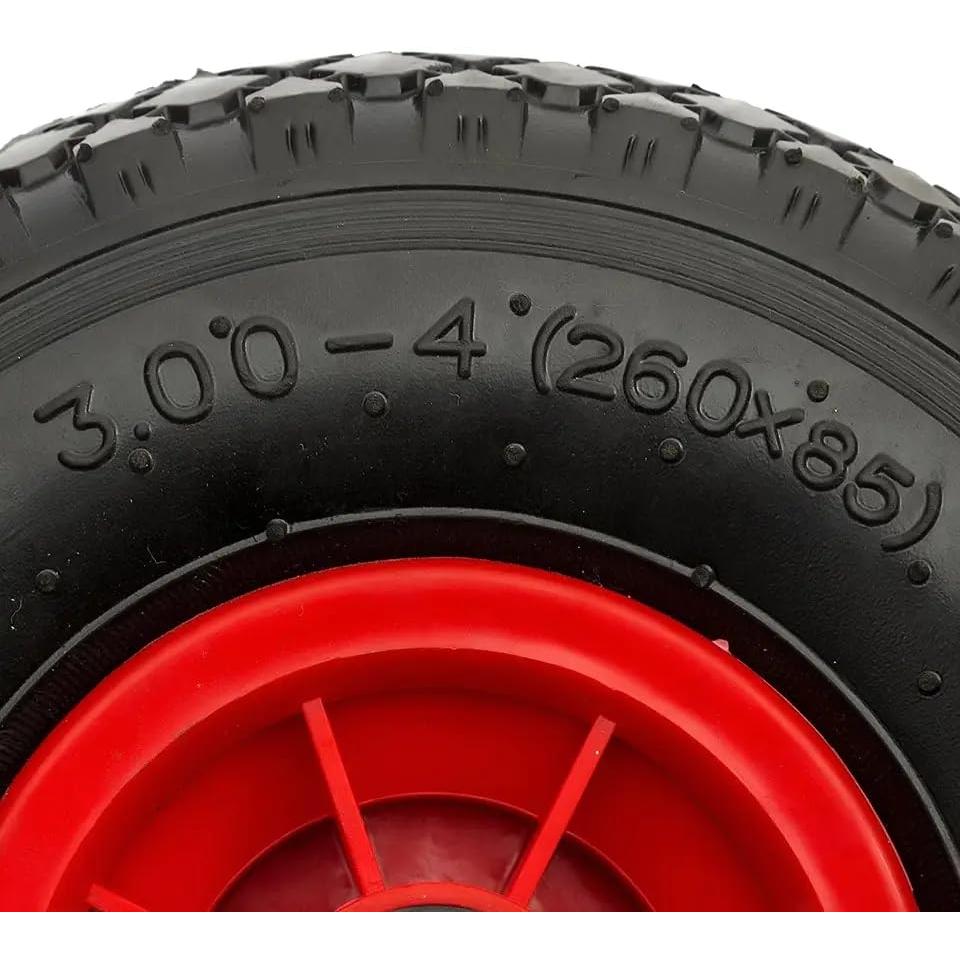 Rueda Carretilla Sacos Neumática llanta plástico 20 mm. (1 unidad) - Imagen 2