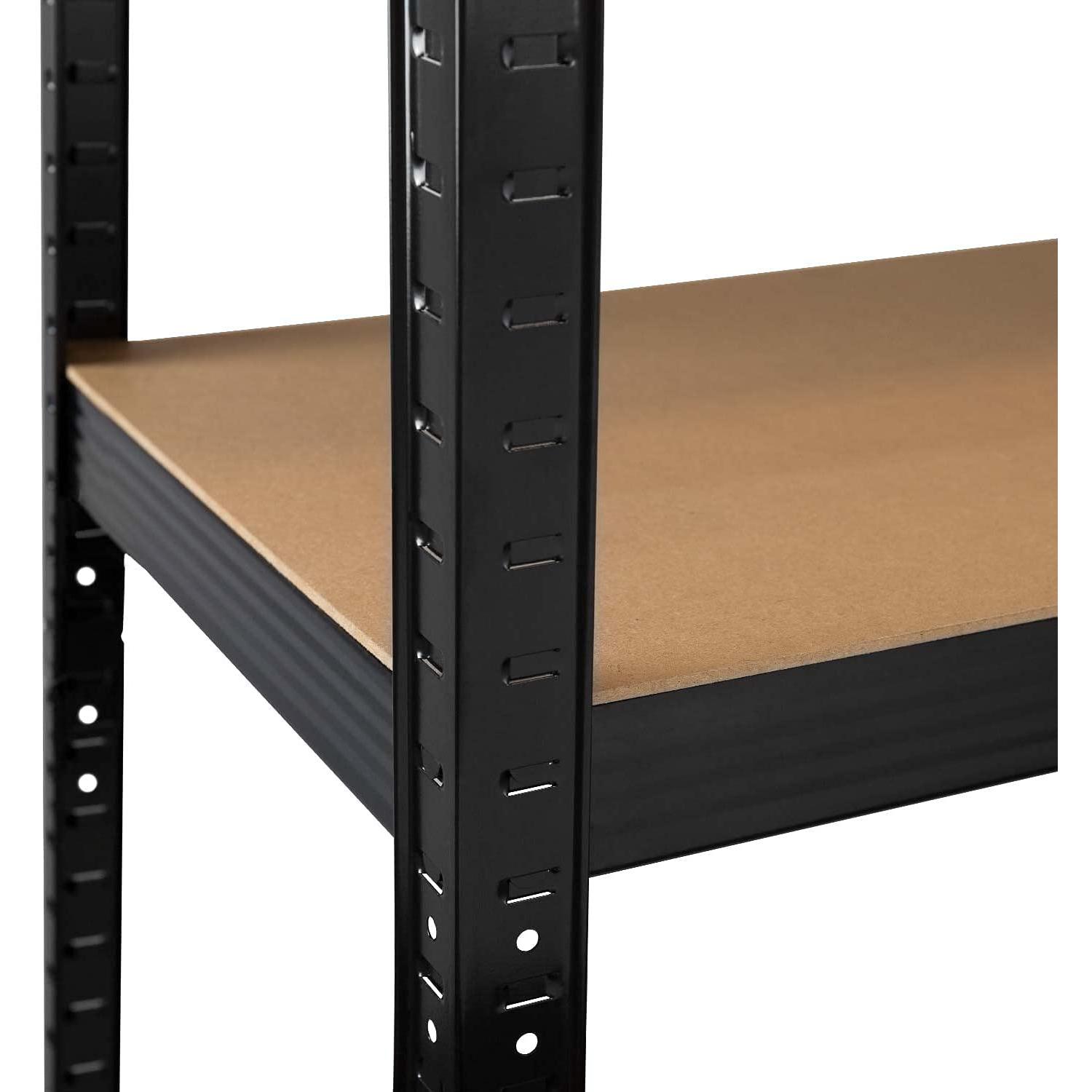 estanteria metalica color negra