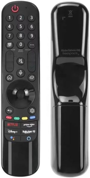 Mando a Distancia Universal Magic para LG Smart TV - Compatible con OLED/QNED/NanoCell/UHD 4K 8K, Control de Voz y Puntero, Repuesto Ideal